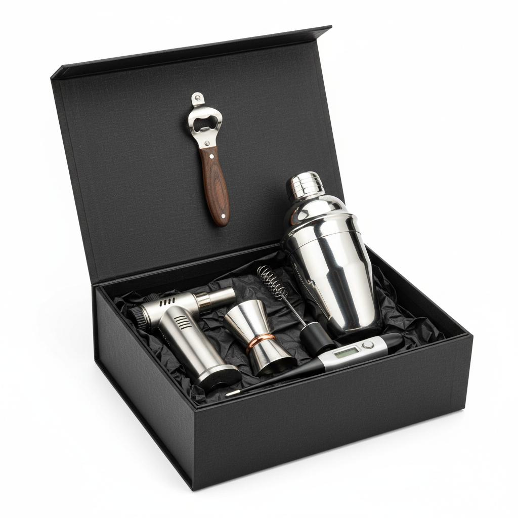 Kit "Home Bar Starter" Complet - 6 Accessoires pour Bar Maison (Édition Limitée)