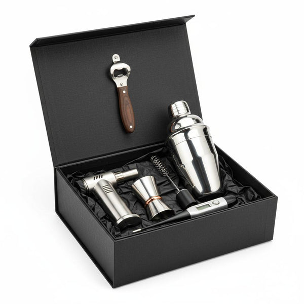 Kit "Home Bar Starter" Complet — 6 Accessoires (Édition Limitée)
